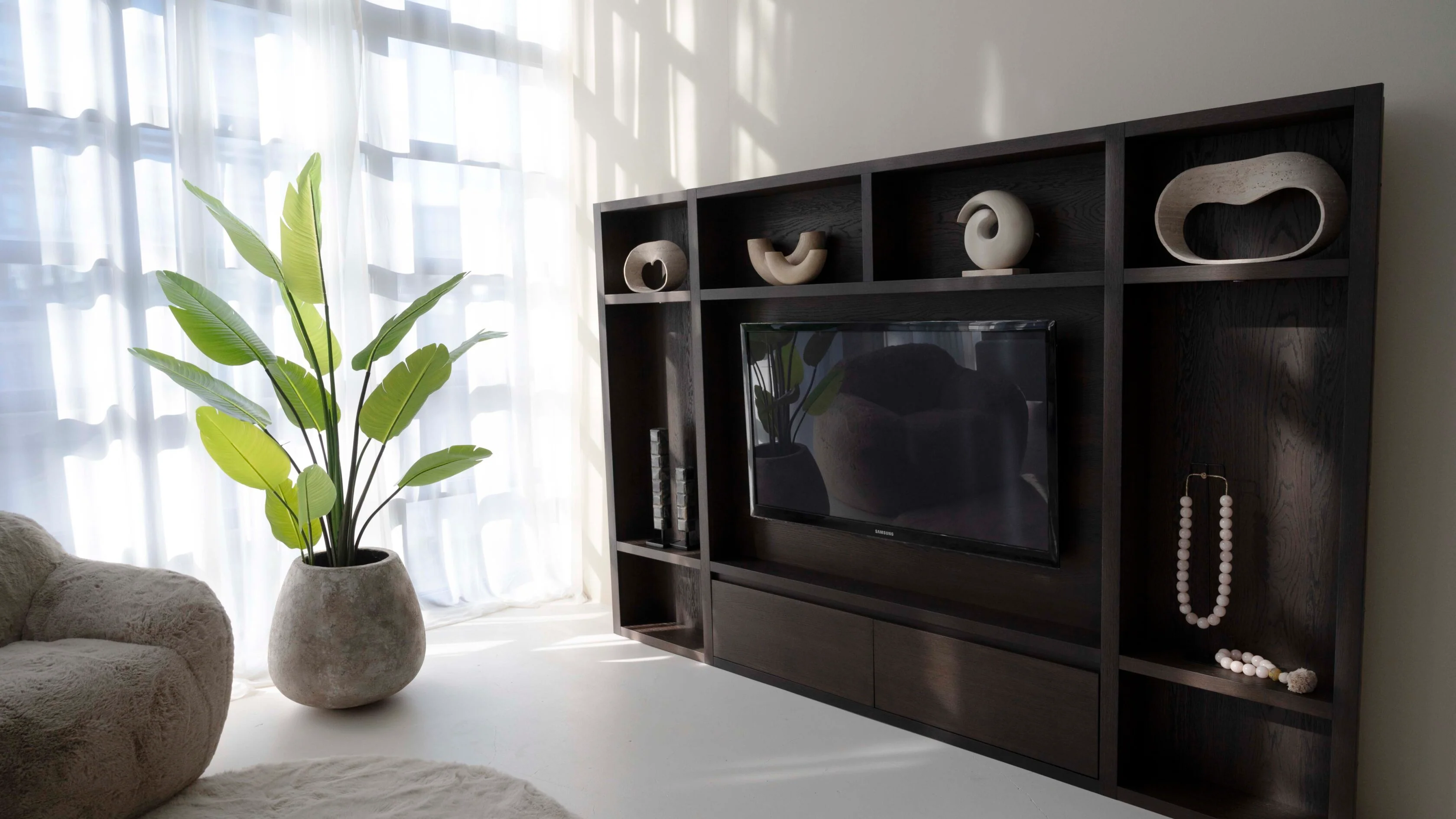 Cinewall Como - Zwevend - Eiken - 2 kleppen - 270 cm - Image 4