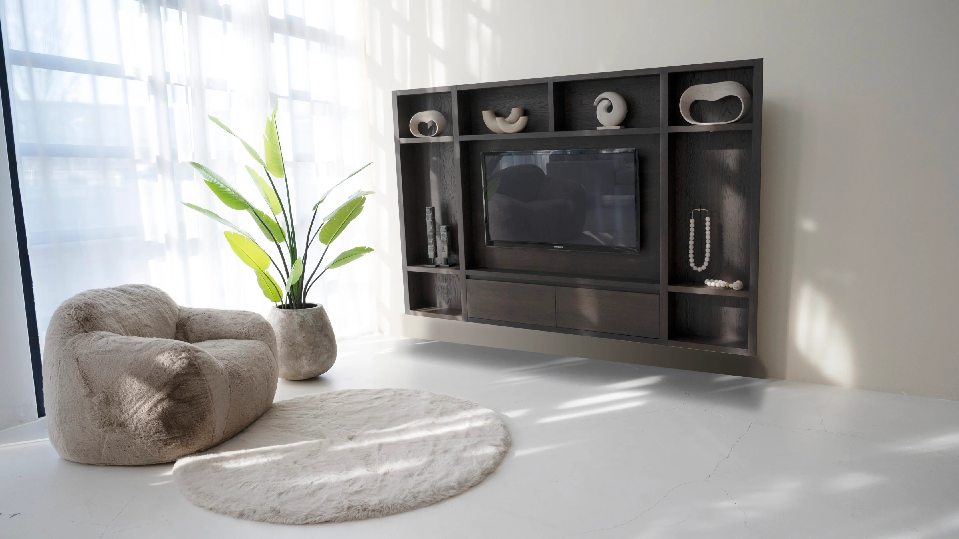 Cinewall Como - Zwevend - Eiken - 2 kleppen - 270 cm - Image 9