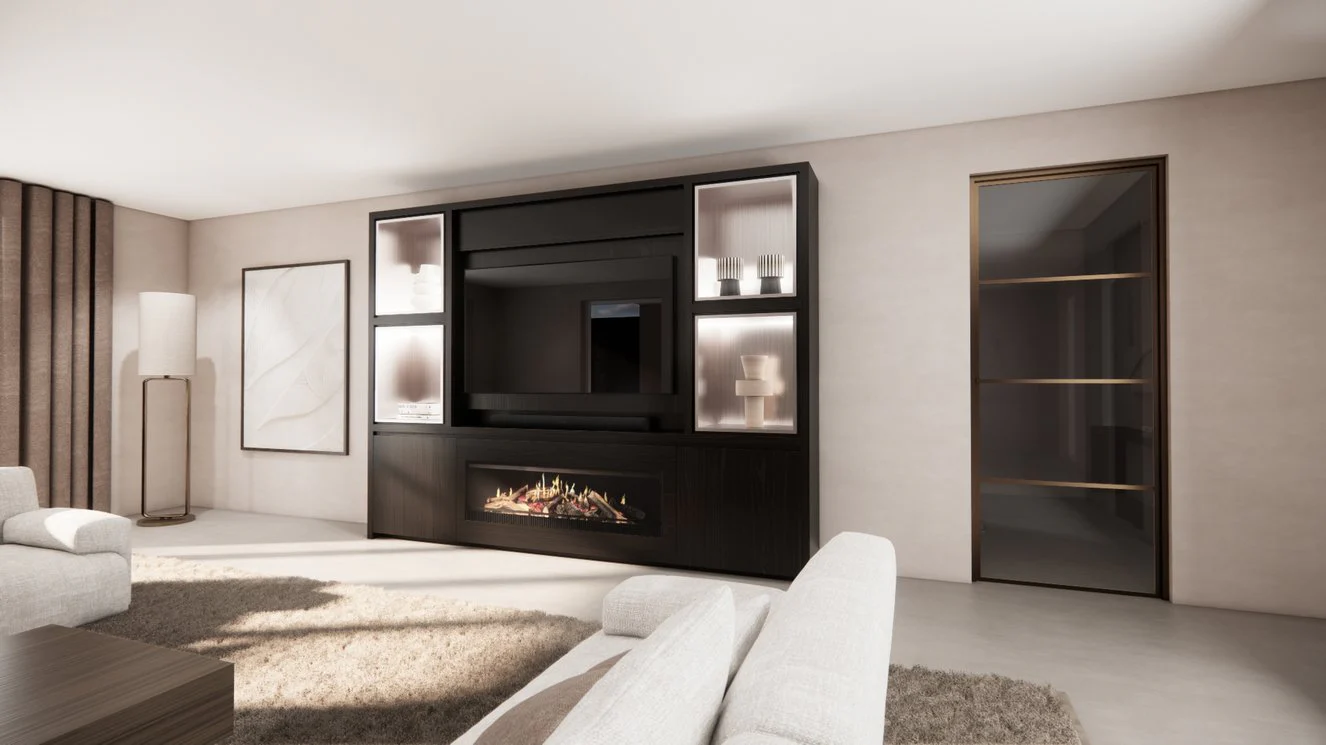 Cinewall Grace - Staand - Eiken - 2 Deurs - 280-340 cm - Kalfire E-SERIE - Image 4