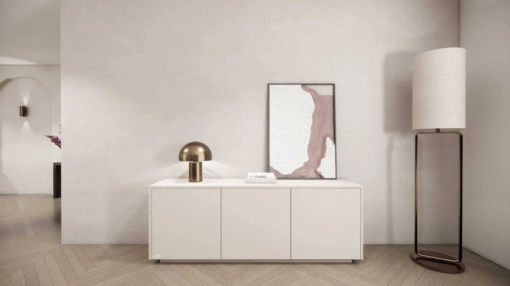 Dressoir Johnson - Staand - MDF - 3 Deurs