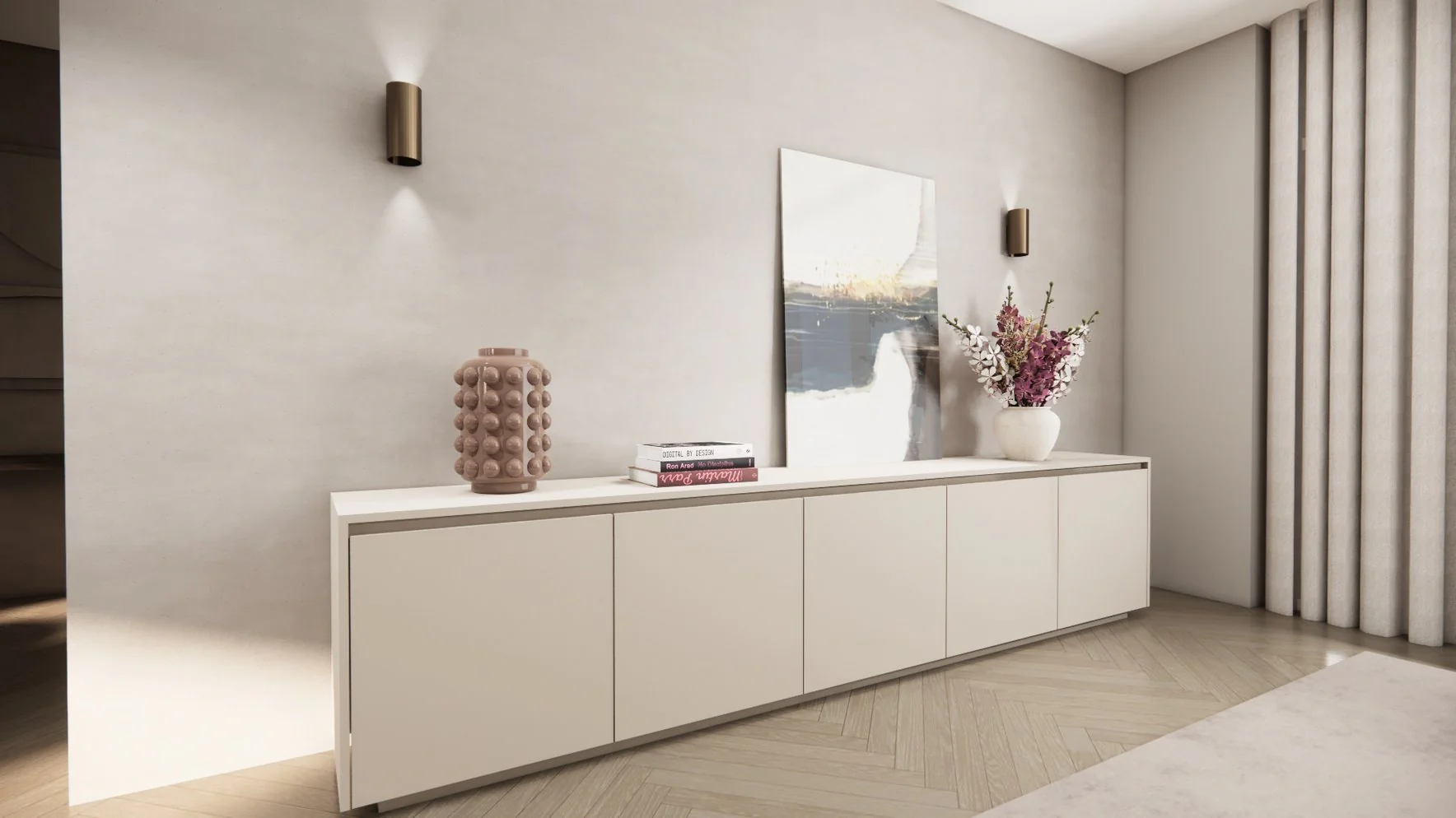 Dressoir Mason - Staand - MDF - 5 Deurs - Image 2