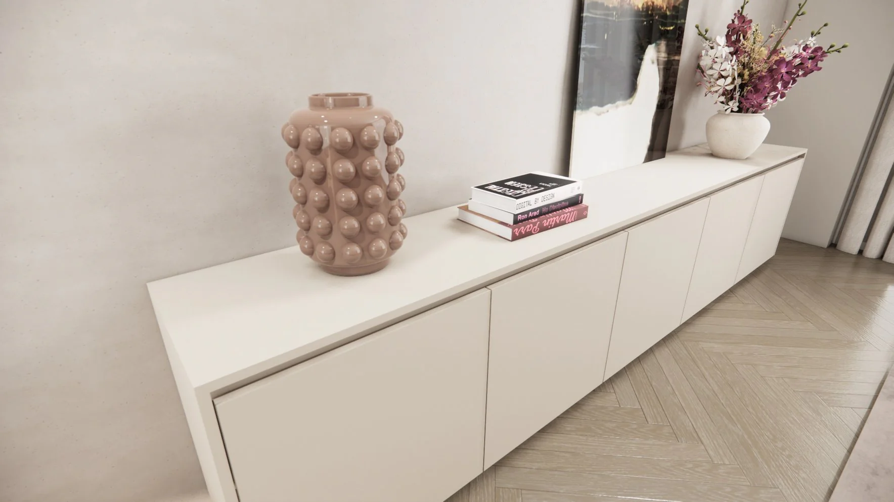 Dressoir Mason - Staand - MDF - 5 Deurs - Image 4