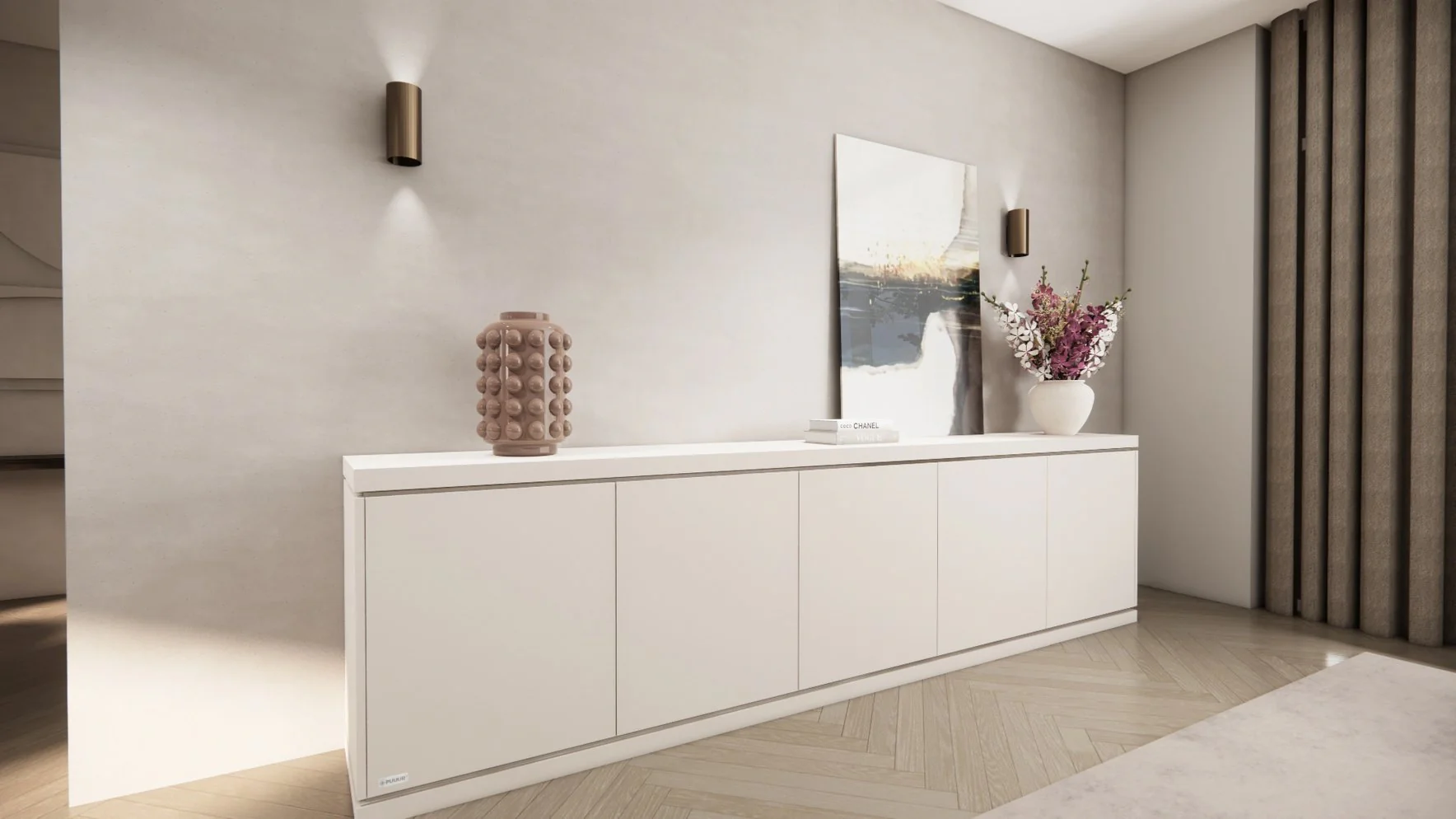 Dressoir Rockefeller - Staand - MDF - 5 Deurs - Image 3
