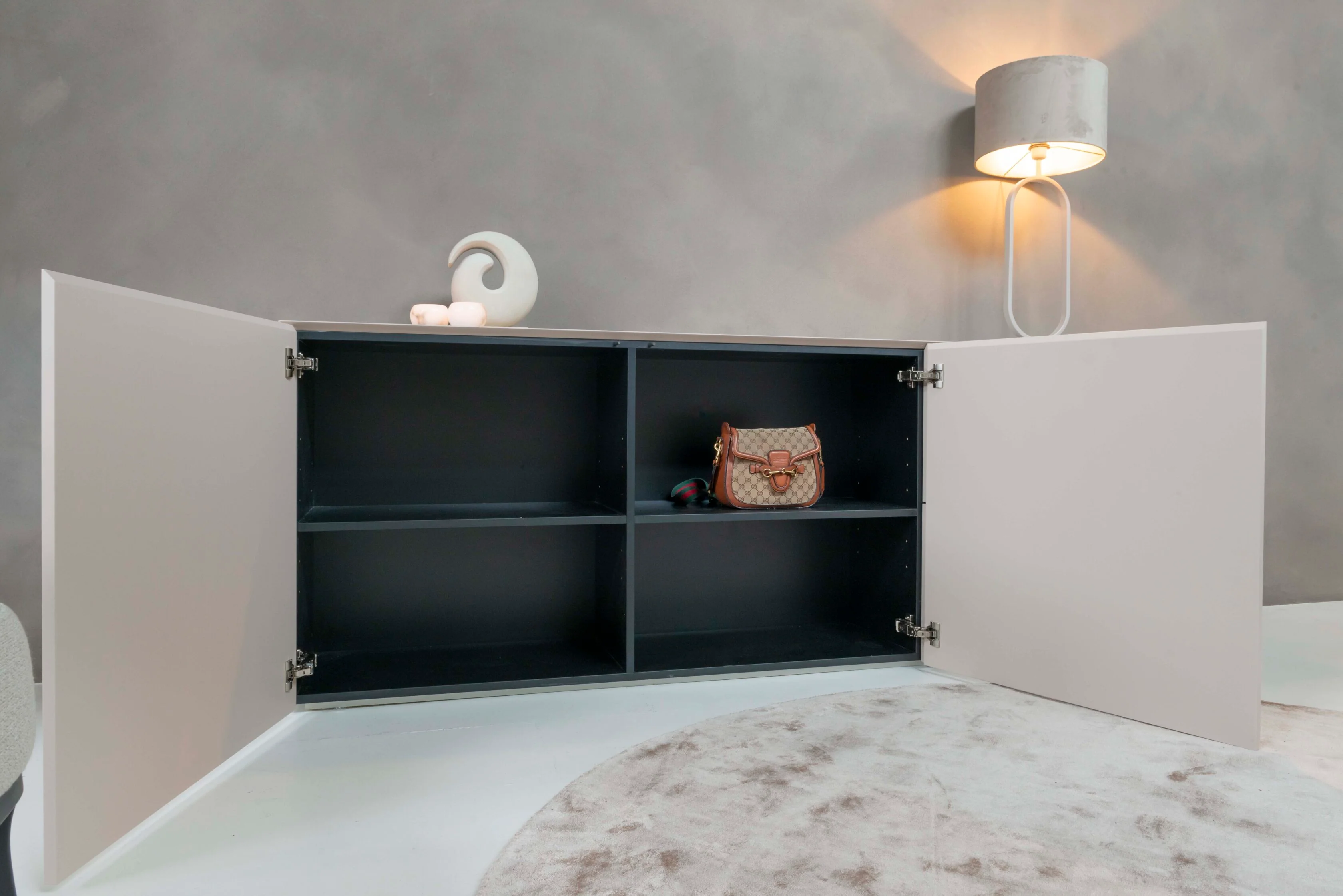 Dressoir Zyan - Staand - MDF - 2 deuren - 2 lades - Image 3