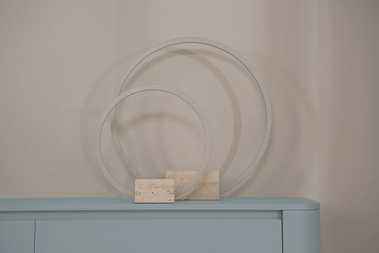 TV-meubel Runa - Zwevend - MDF - 4 kleppen - Image 3