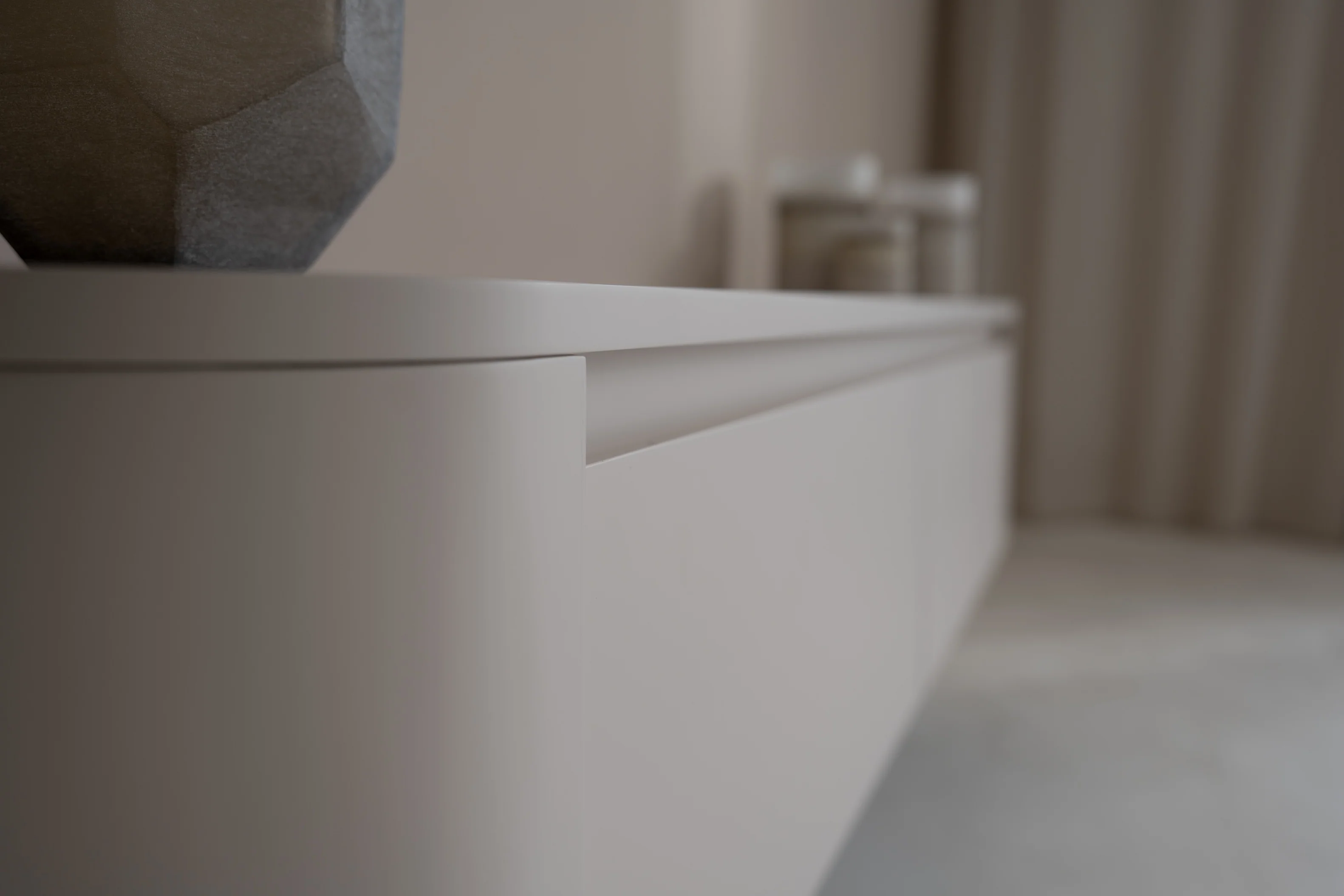 Tv-meubel Runa - Zwevend - MDF - 2 kleppen - Image 5