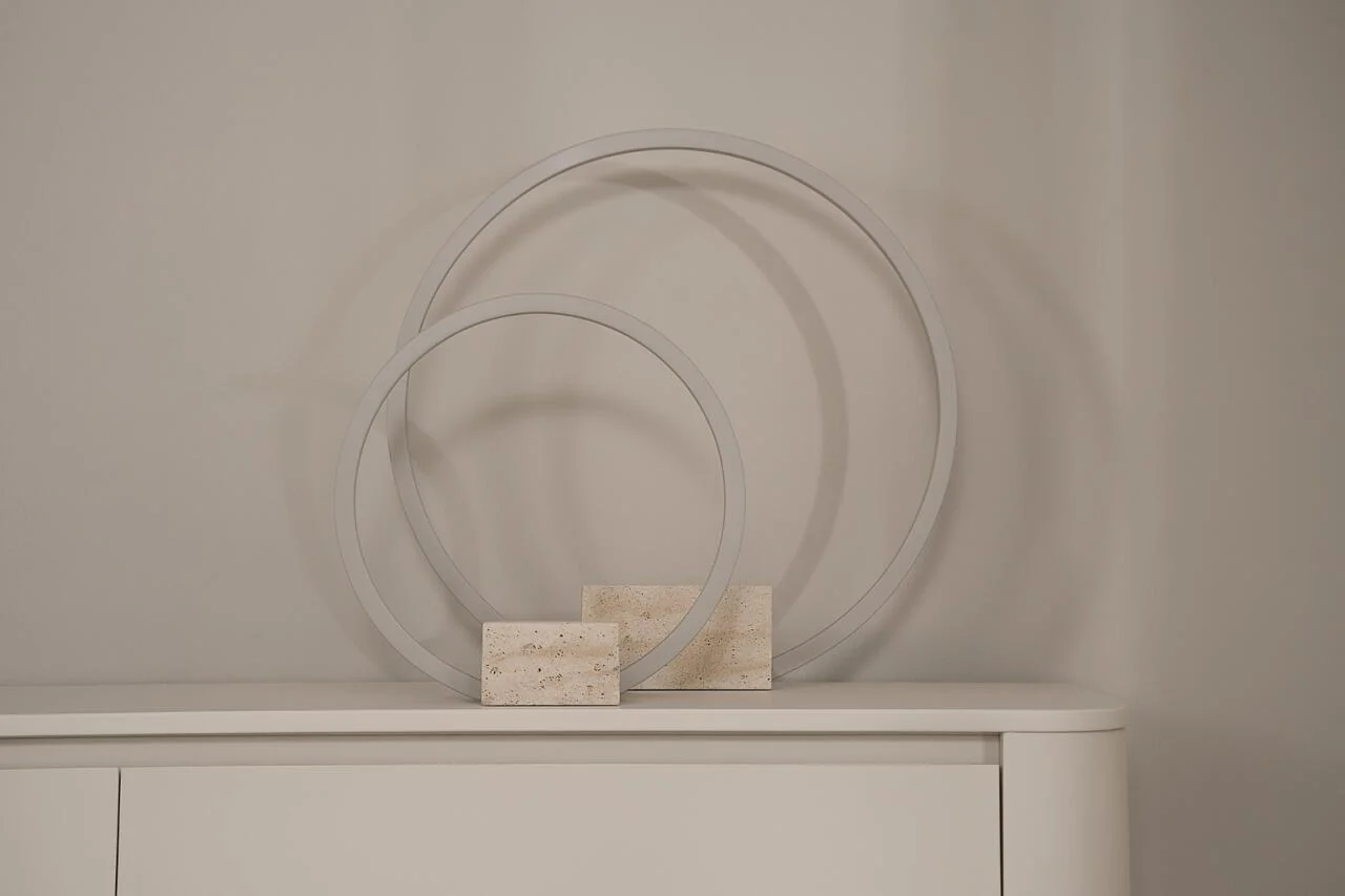 TV-meubel Runa - Zwevend - MDF - 4 kleppen - Image 6