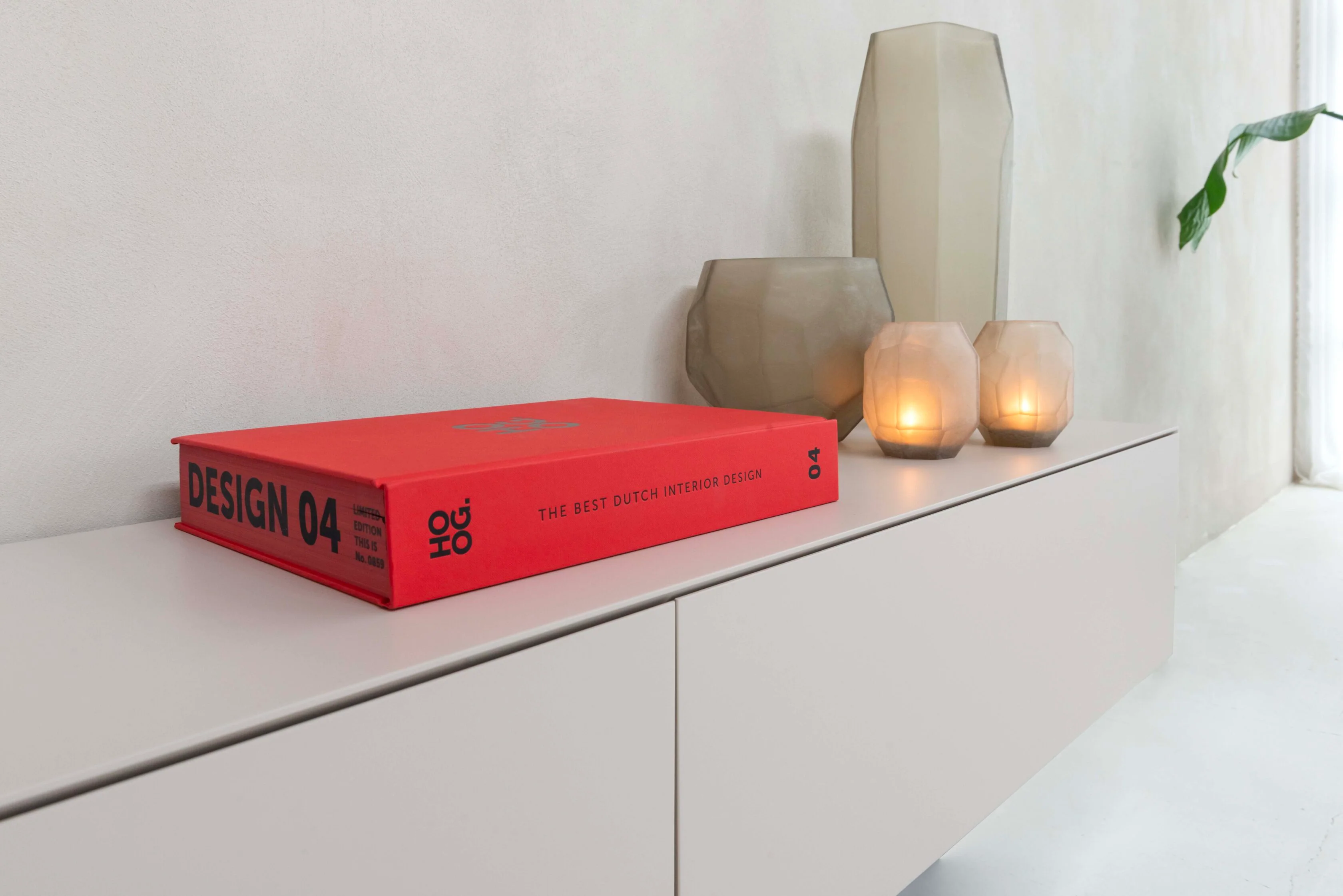 TV-meubel Zyan - Zwevend -  MDF -  3 kleppen - Image 6