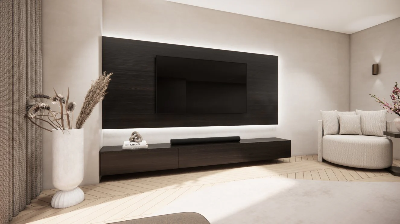 Wandpaneel - Eiken - TV paneel - Image 3