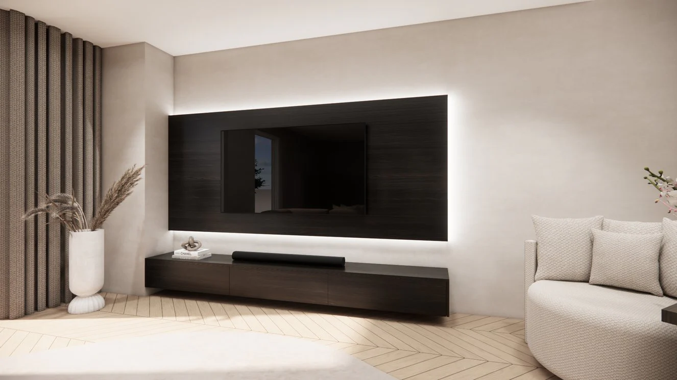 Wandpaneel - Eiken - TV paneel - Image 5