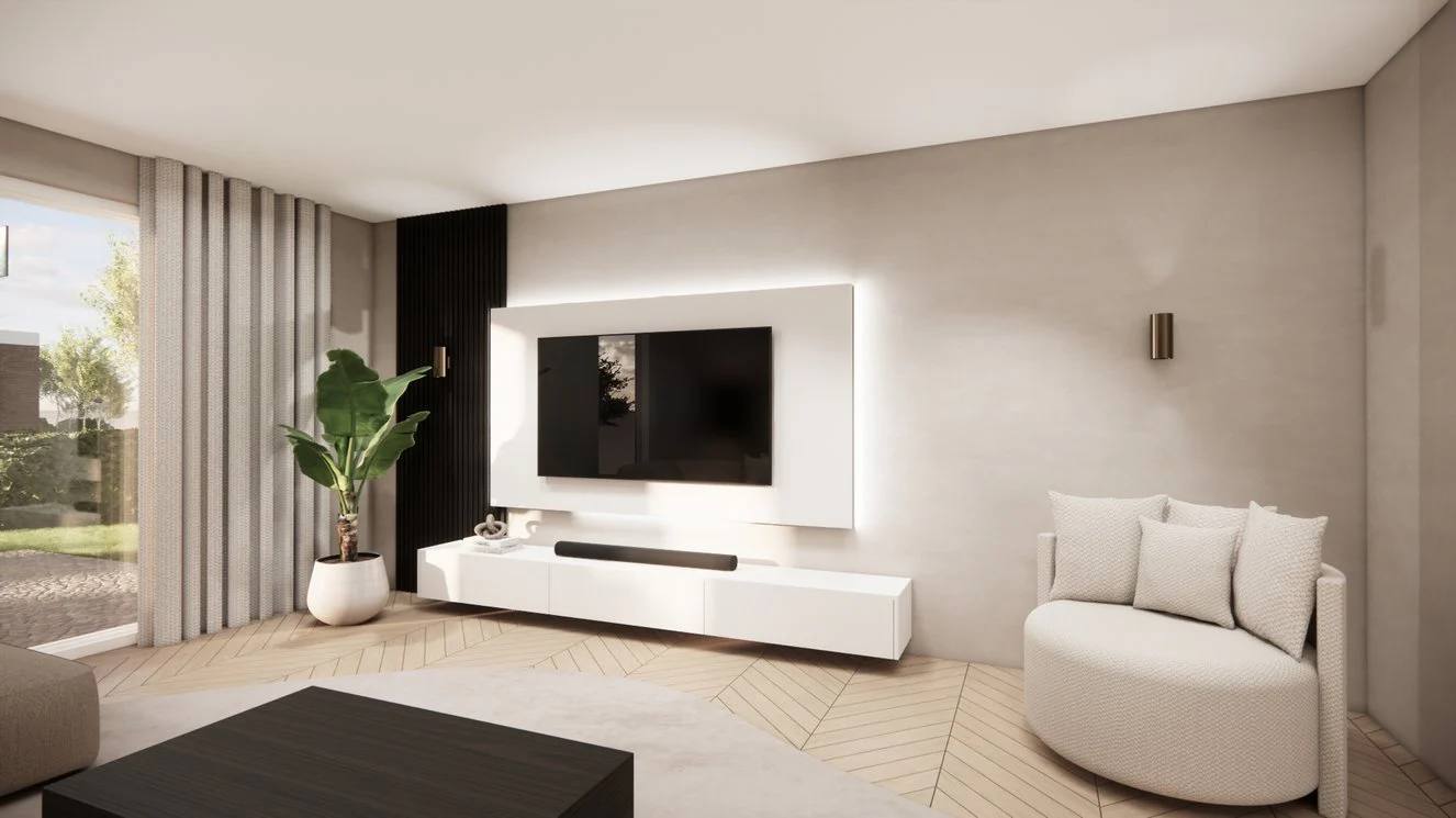 Wandpaneel - MDF - TV paneel - Image 7